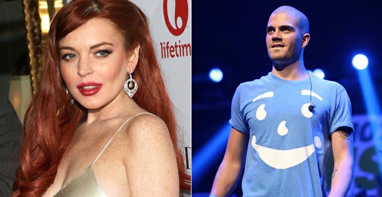 Lindsay Lohan passa a terceira noite com Max George, cantor do The Wanted