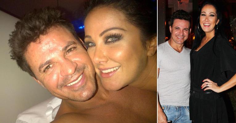 Helen Ganzarolli posta foto com Eduardo Costa e mostra que o namoro vai bem