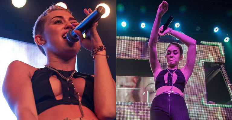 Miley Cyrus: menos cabelos, mais decote