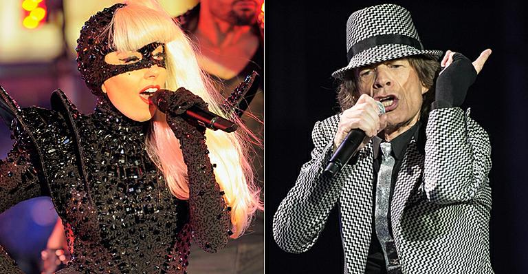 Lady Gaga vai se apresentar com o Rolling Stones no próximo sábado