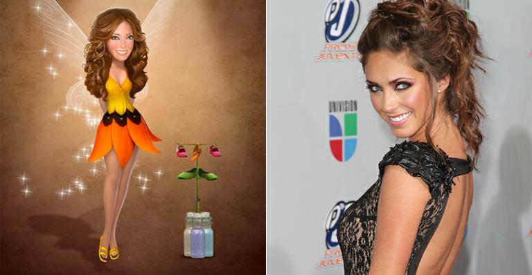 Ex-RBD Anahí vira fada em desenho da série ‘Tinker Bell’, da Disney