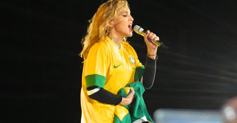 Brasil esteve em alta nos shows de Madonna no país