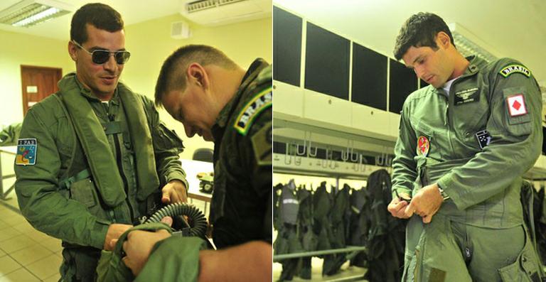 Thiago Martins e Dudu Azevedo viram pilotos de caça em nova novela