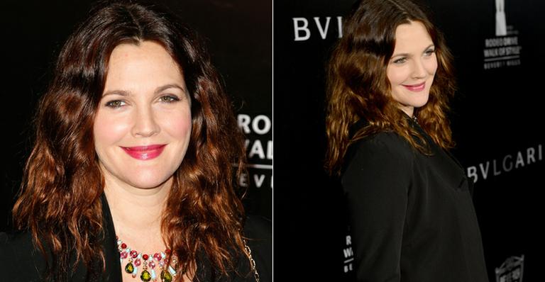 Drew Barrymore está encantada com a maternidade