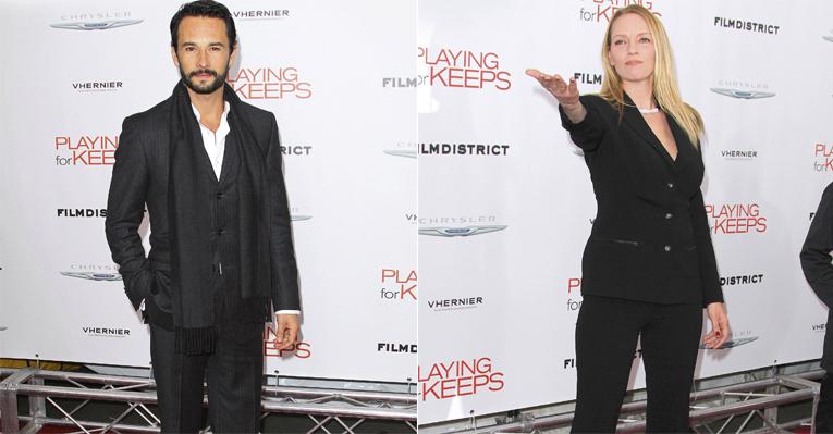 Charme de Rodrigo Santoro em première