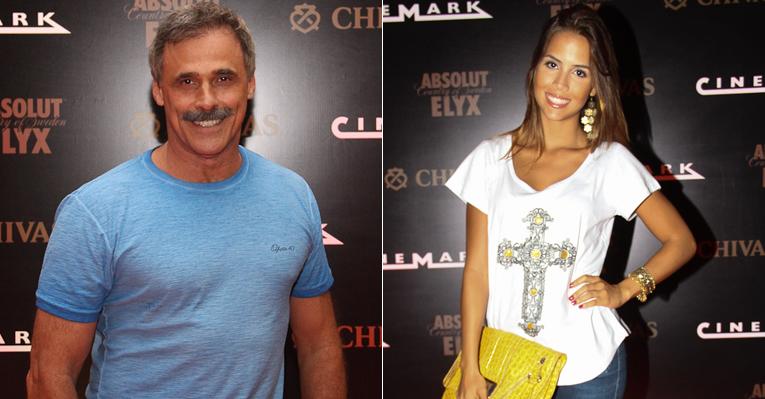 Oscar Magrini, Pérola Faria e mais famosos badalam em estreia de cinema no Rio