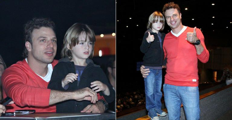 Cássio Reis pretende passar as festas de final de ano com o filho Noah