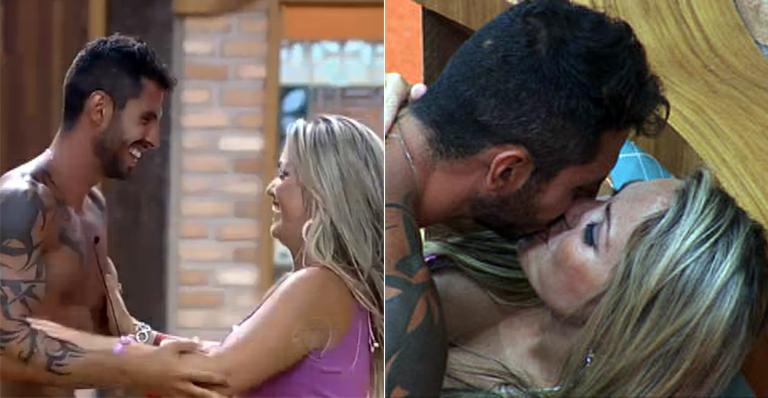 Após ser rejeitado por Flávia, Thyago Gesta beija Ísis Gomes em ‘A Fazenda de Verão’