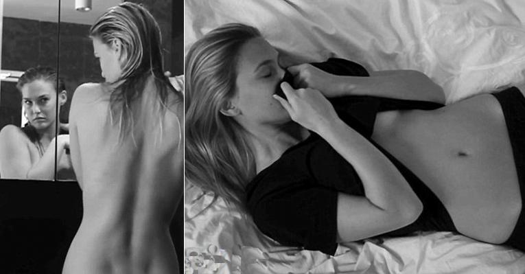 Bar Refaeli fica sem roupa em campanha de lingeries confortáveis