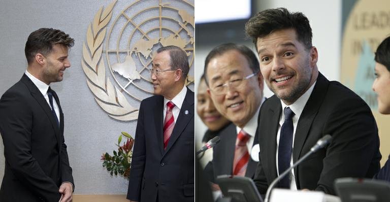 Ricky Martin participa de conferência na ONU sobre homofobia
