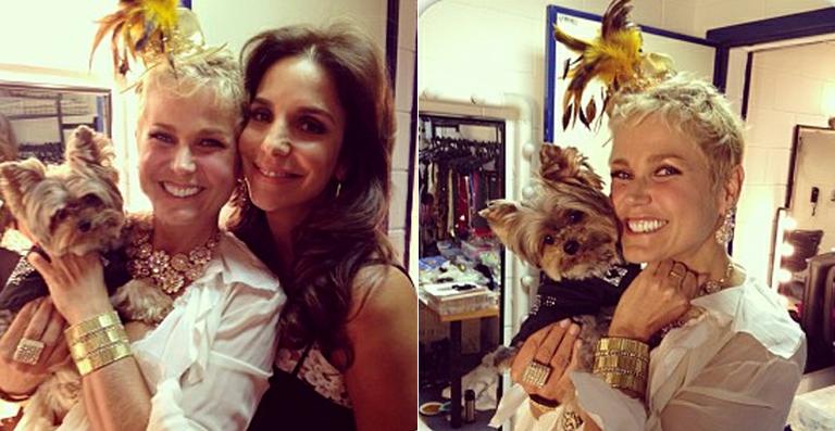 Xuxa grava especial de carnaval com Ivete Sangalo