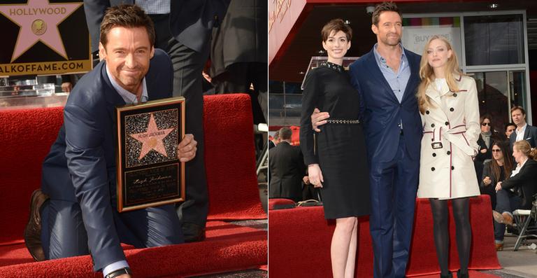 Hugh Jackman comemora a sua estrela na Calçada da Fama