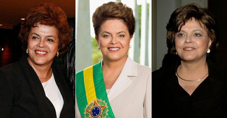Três estilos de cabelos da aniversariante Dilma Rousseff
