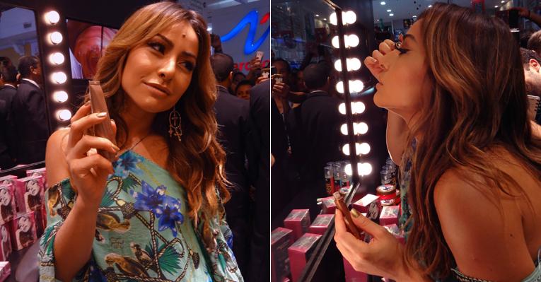 Sabrina Sato: “Eu adoro maquiagens!”
