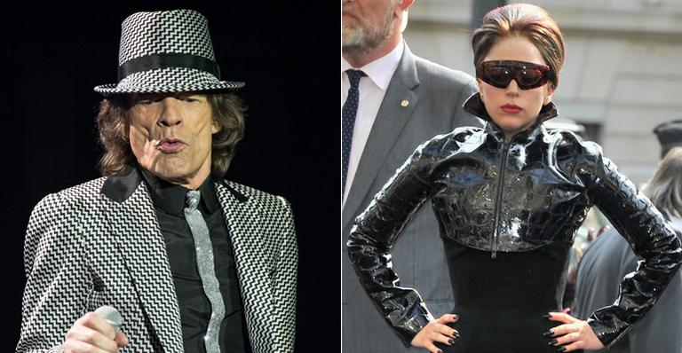 Lady Gaga canta com Rolling Stones. Assista!