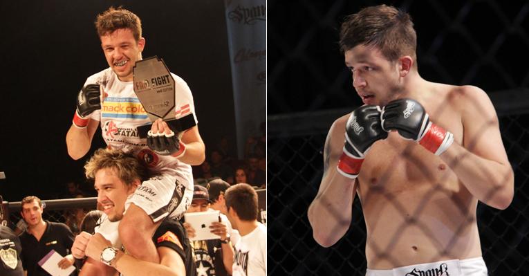 Estreando no octógono de MMA, Bruno, do KLB, vence luta