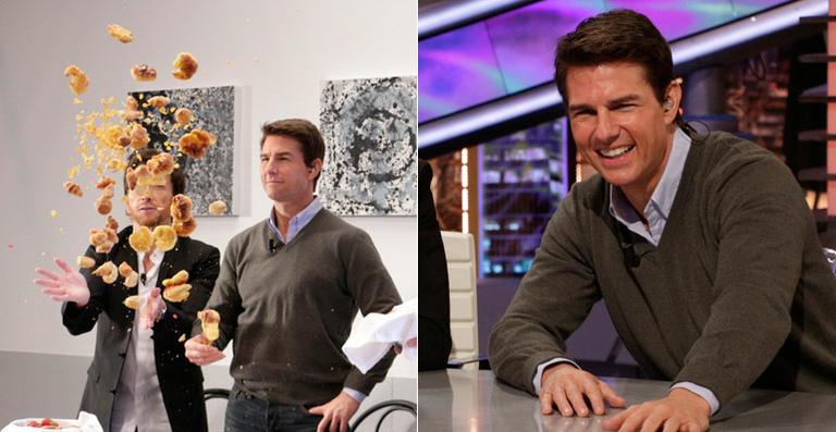 Tom Cruise se diverte no programa espanhol ‘El Hormiguero’