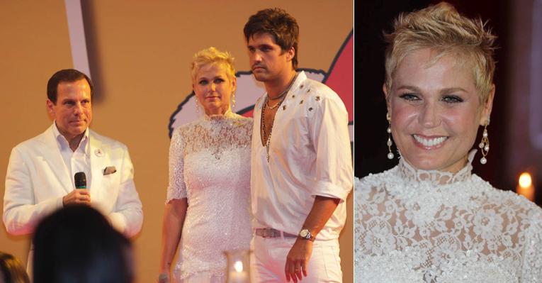 Xuxa participa pela primeira vez do Natal do Bem, em São Paulo