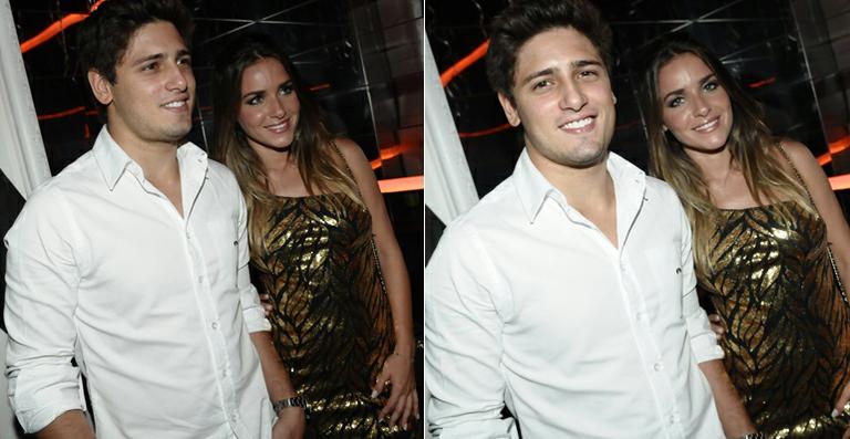 Em São Paulo, Monique Alfradique e Daniel Rocha curtem festa eletrônica