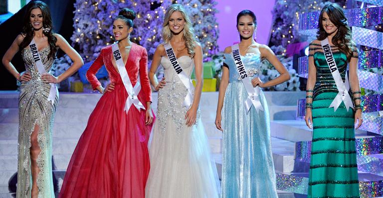 Os looks de gala das finalistas do Miss Universo