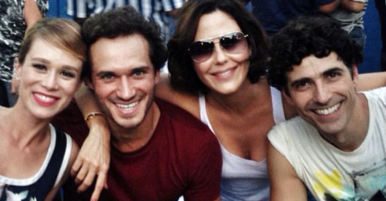 Guilhermina Guinle se reúne com amigos de ‘Guerra dos Sexos’