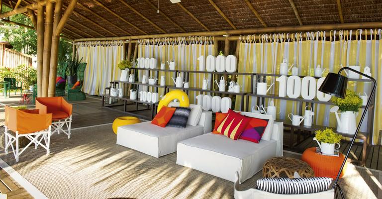 Decoração da Ilha de CARAS: Bambuzal