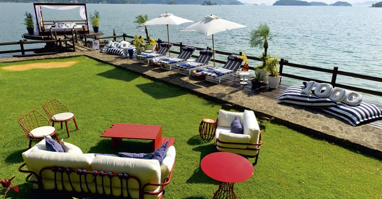 Decoração da Ilha de CARAS: Deck Lateral