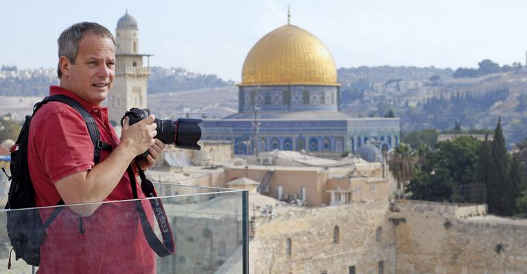 Jayme Monjardim foca Jerusalém