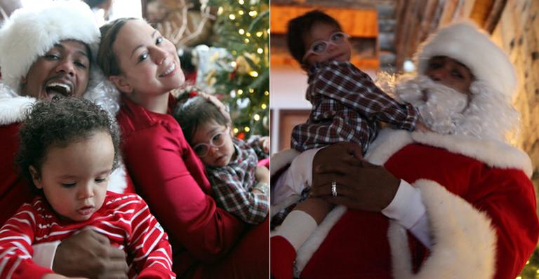 O Natal de Mariah Carey com Nick Cannon, Moroccan e Monroe