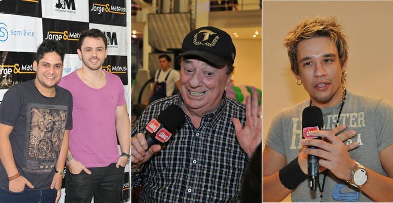 Jorge e Mateus, Raul Gil e Kiko falam sobre a milésima edição da CARAS