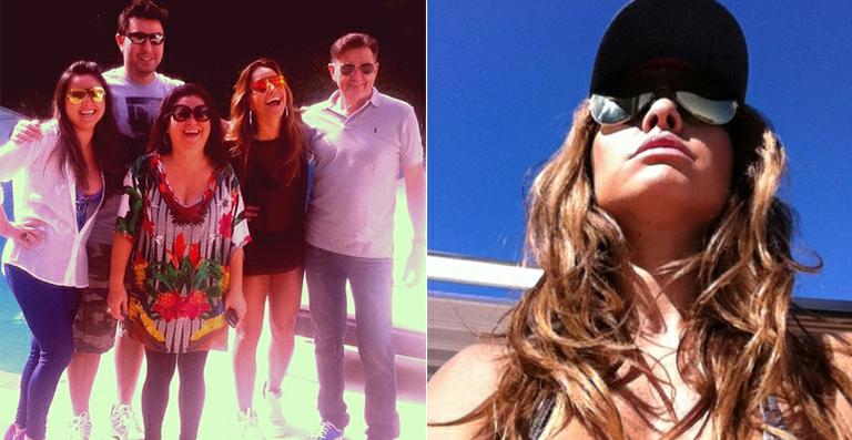 Sabrina Sato curte fim de ano com a família em Miami
