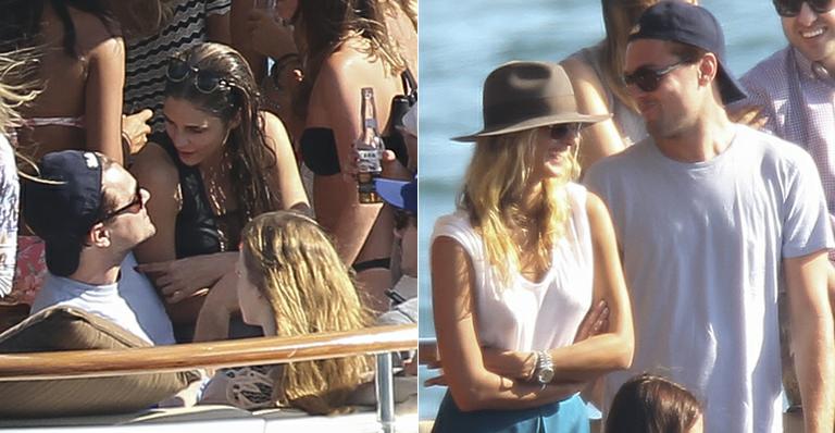 Na Austrália, Leonardo DiCaprio celebra o pré-réveillon em iate de luxo