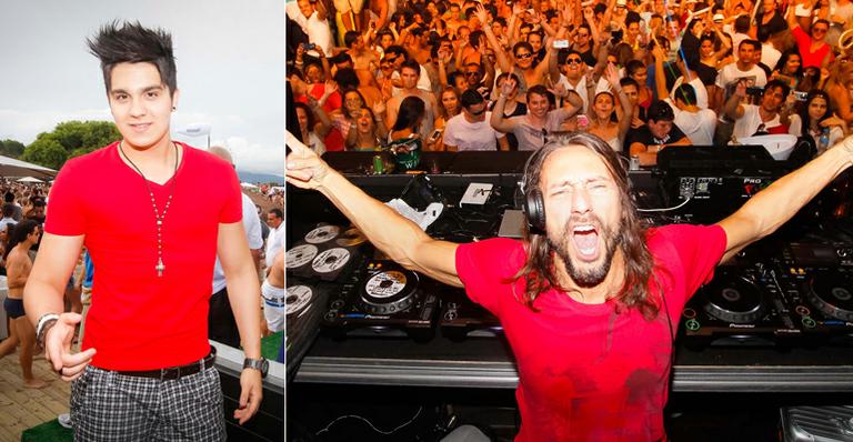 Luan Santana dança ao som de Bob Sinclair