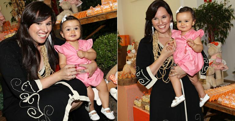 Mariana Belém comemora o 1º aninho de Laura com post emocionado em seu blog