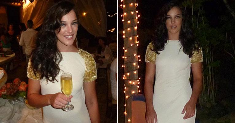 Adriana Birolli curte virada de ano em spa no Rio Grande do Norte