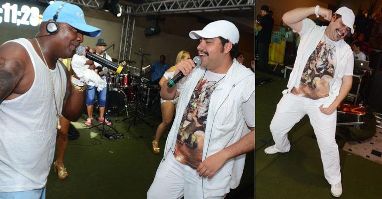 Tiago Abravanel encara pancadão e curte funk no Rio de Janeiro