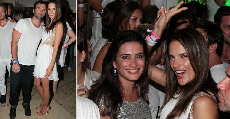 Alessandra Ambrosio: balada eletrônica com o marido, Jamie Manzur, na virada do ano