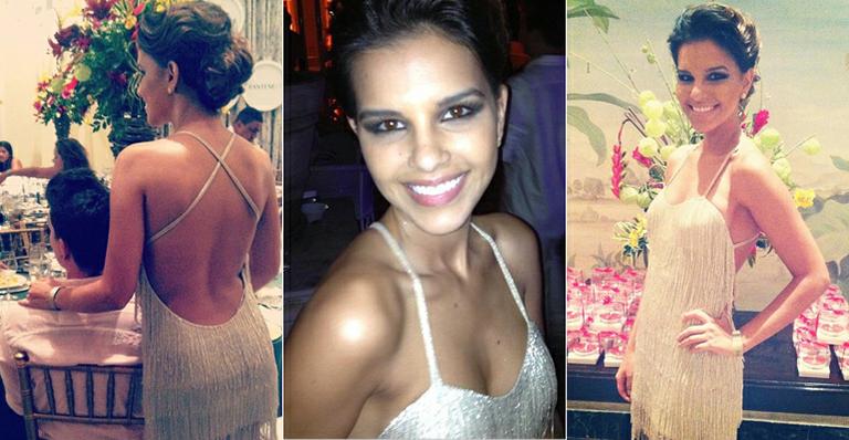 Mariana Rios aposta em look sexy para o réveillon com o noivo, Di Ferrero