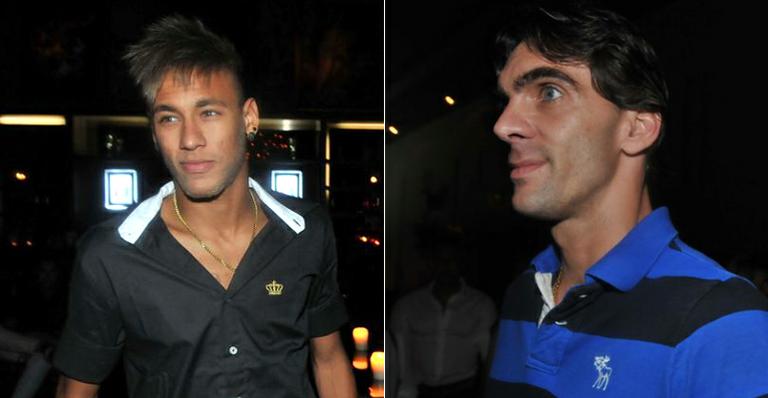 Solteiros, Giba e Neymar curtem balada em Santa Catarina