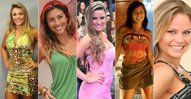 Relembre algumas gatas que agitaram as edições do ‘Big Brother Brasil’
