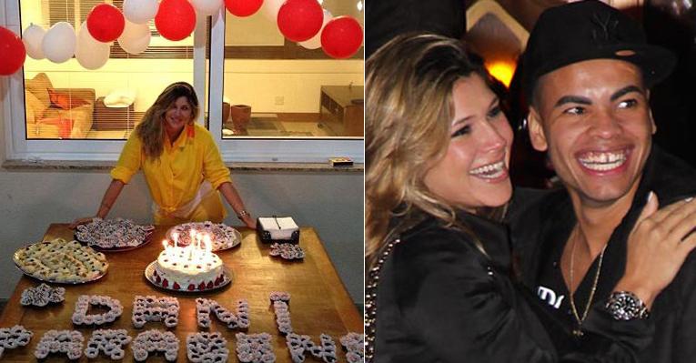 Dani Souza faz aniversário e ganha homenagem do amado