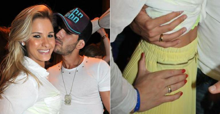 Noivado? Gusttavo Lima aparece de aliança com a modelo Andressa Suita