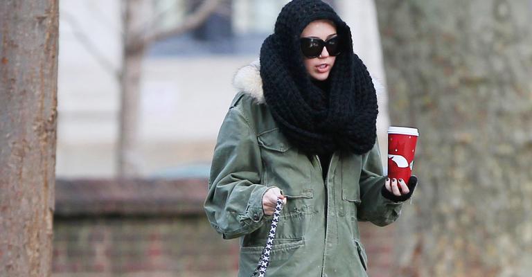 Miley Cyrus e o inverno na Filadélfia
