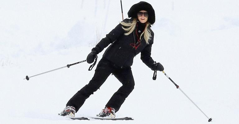 Paris Hilton: Mais esqui, menos balada