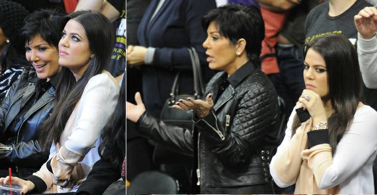Khloe Kardashian vibra em jogo do marido e jogador dos Lakers, Lamar Odom