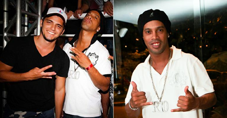 De férias, Ronaldinho Gaúcho badala em Florianópolis