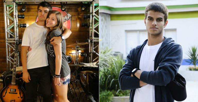 Daniel Blanco dá dicas musicais para Alice Wegmann nos bastidores de ‘Malhação’