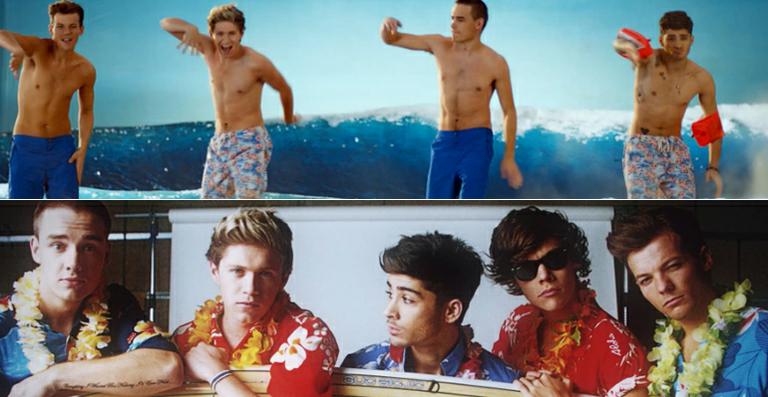 One Direction: cantores viram presidiários, surfistas e astros de Hollywood em novo clipe