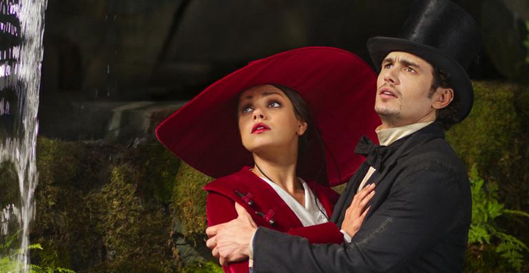 James Franco e Mila Kunis aparecem juntos em novas imagens de ‘OZ: Mágico e Poderoso’