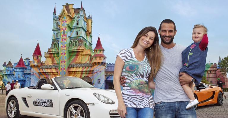 Iran Malfitano “brinca” em família